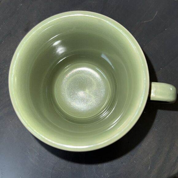 Like New Fiesta Sage Green Mug (Intro 2015) with Ring Handle - Picture 4 of 5